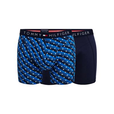 Pack of two star print boxer briefs